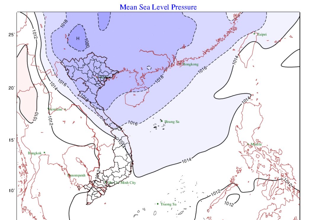 TIN GIÓ MÙA ĐÔNG BẮC TỈNH THÁI BÌNH (15h30 ngày 11/04/2025)