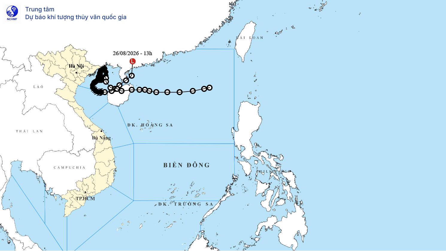 TIN CUỐI CÙNG VỀ CƠN BÃO SỐ 04 NĂM 2026