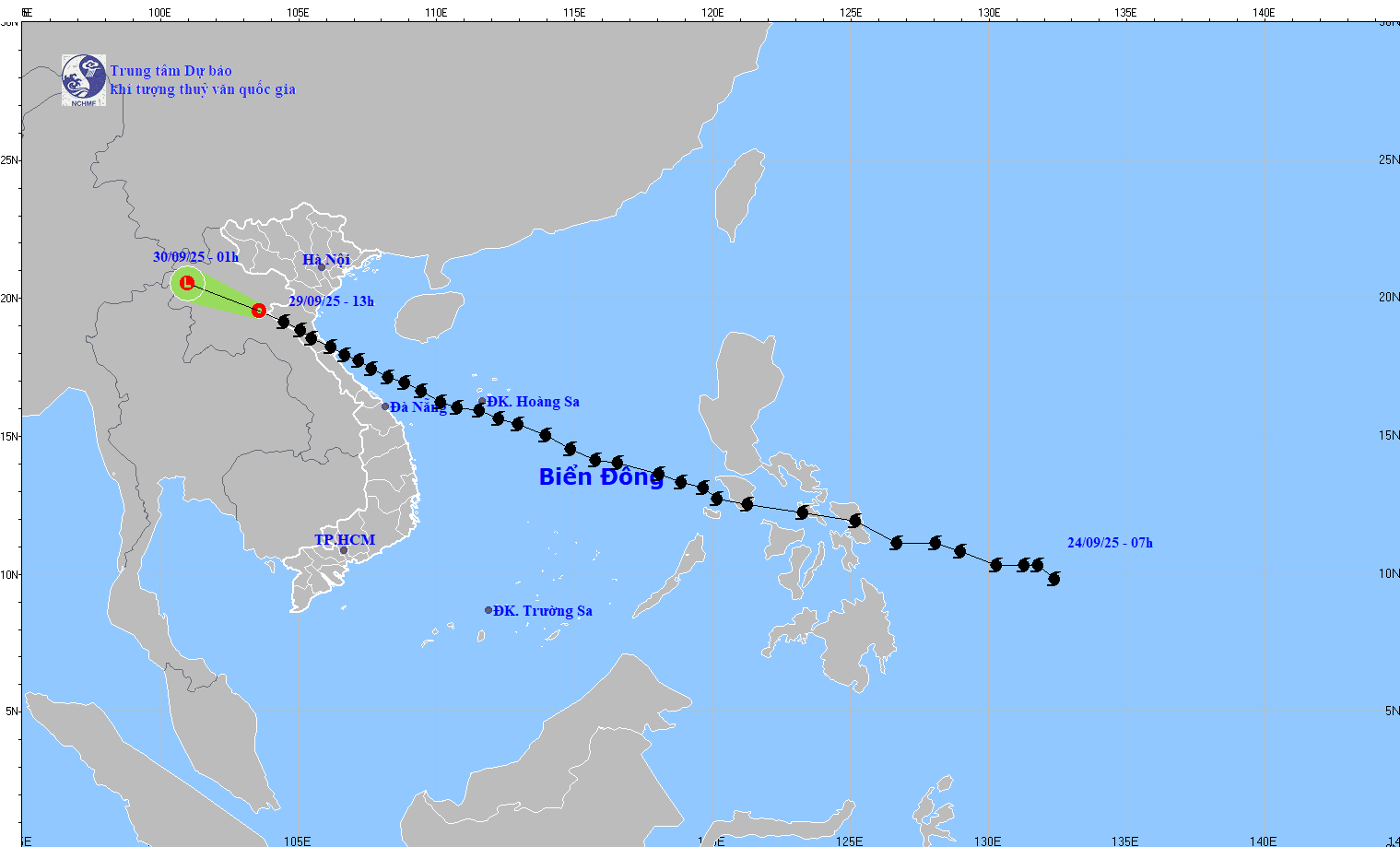 TIN CUỐI CÙNG VỀ CƠN BÃO SỐ 10